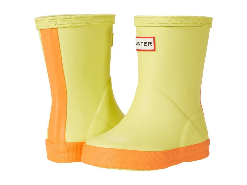 HUNTER KIDS FIRST CLASSIC WATERPROOF RAIN BOOTS-TODDLER SIZE 8